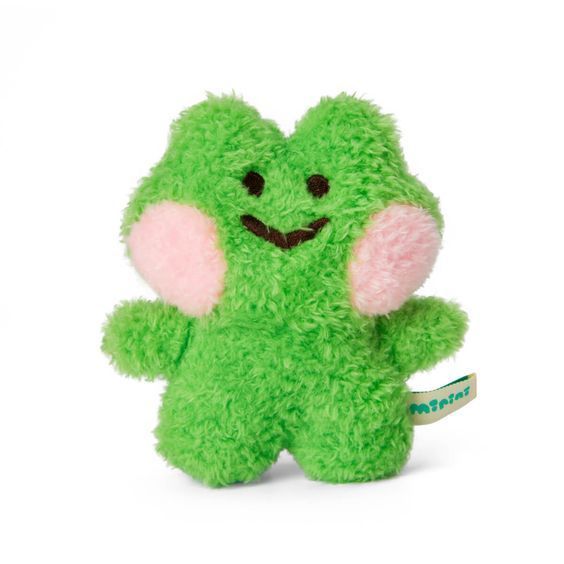 Kawaii Green Frog Plush Keychain Cute Soft Stuffed Animal Bag Charm