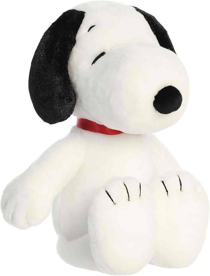 Snoopy Plush Toy | Soft Peanuts Character Stuffed Dog Doll